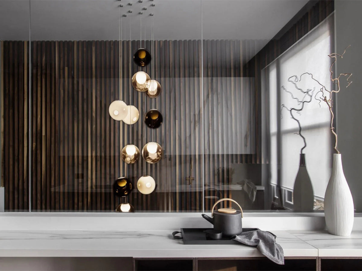 28 Single Glass Pendant Lamp – Glass detail 22