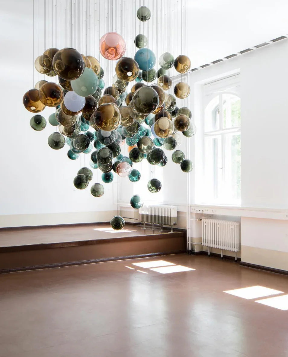28 Single Glass Pendant Lamp – Glass detail 18