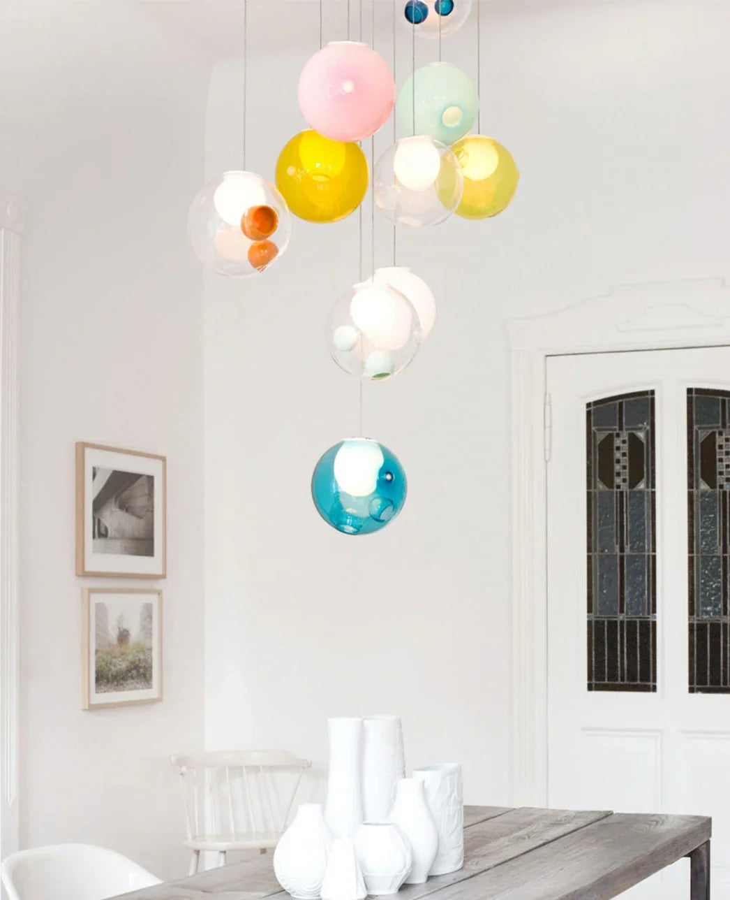 28 Single Glass Pendant Lamp – Glass detail 14