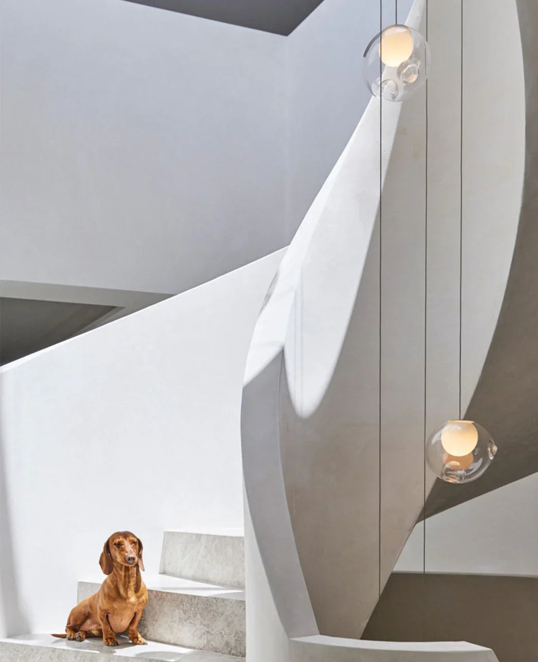 28 Single Glass Pendant Lamp – Glass detail 36