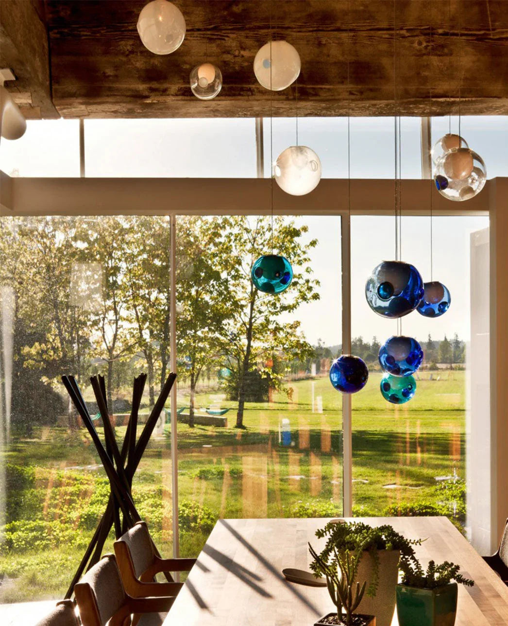 28 Single Glass Pendant Lamp – Glass detail 16