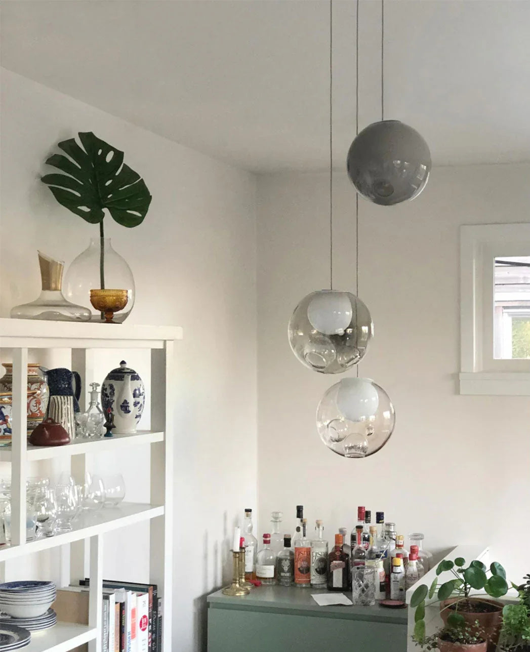 28 Single Glass Pendant Lamp – Glass detail 33