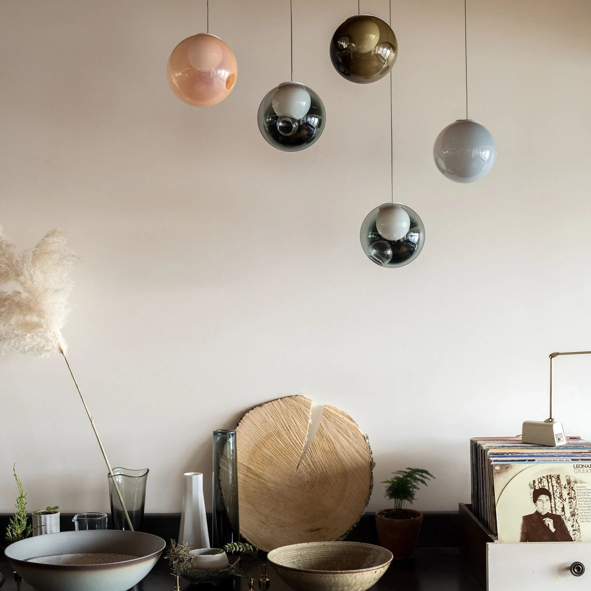 28 Single Glass Pendant Lamp – Glass detail 17