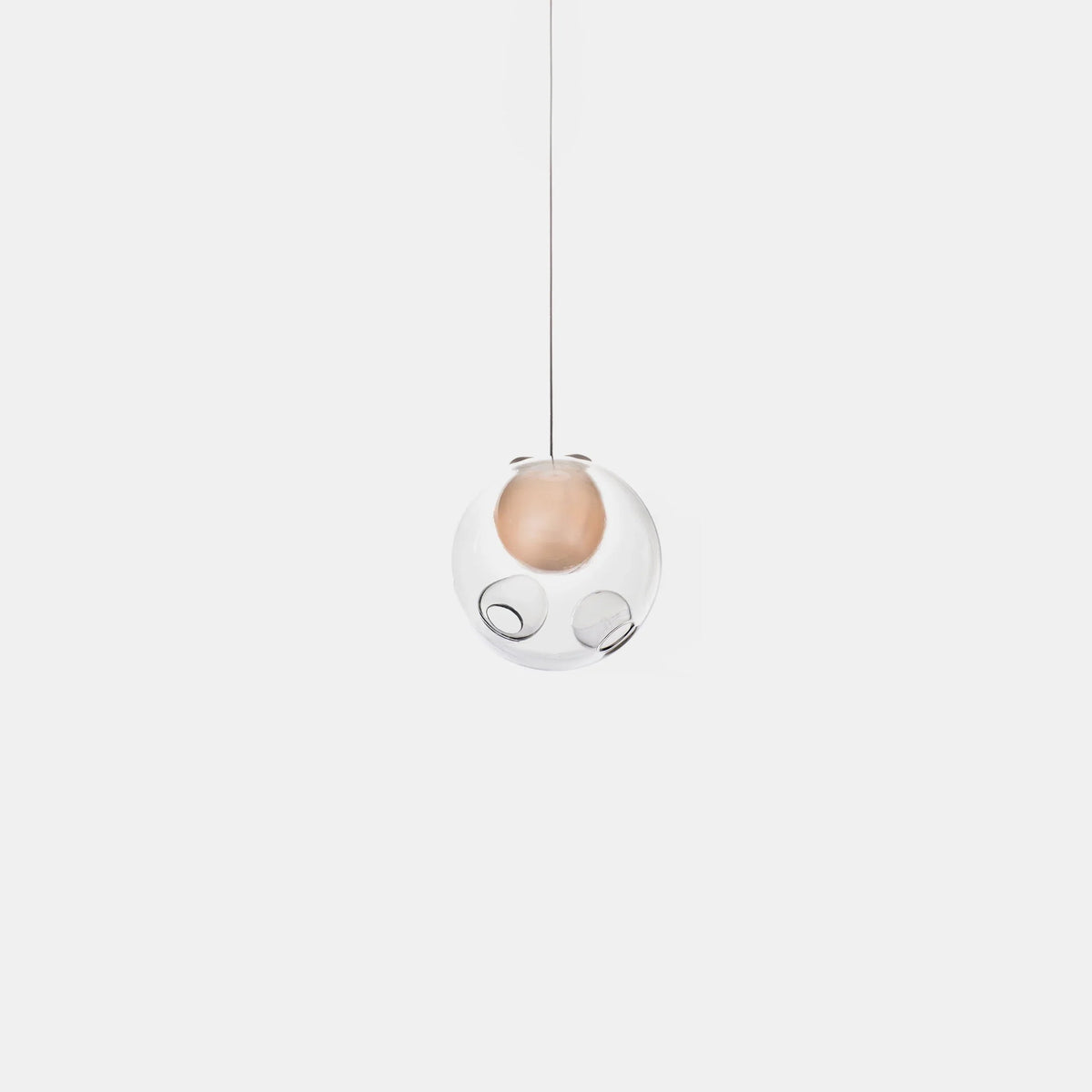 28 Single Glass Pendant Lamp – Glass detail 57