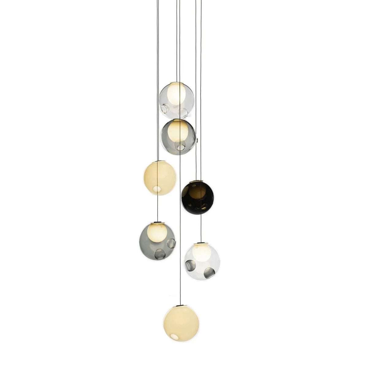 28 Single Glass Pendant Lamp – Glass detail 58