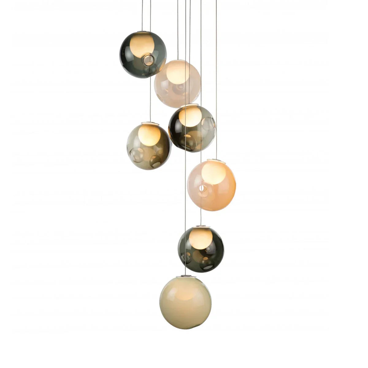 28 Single Glass Pendant Lamp – Glass detail 59
