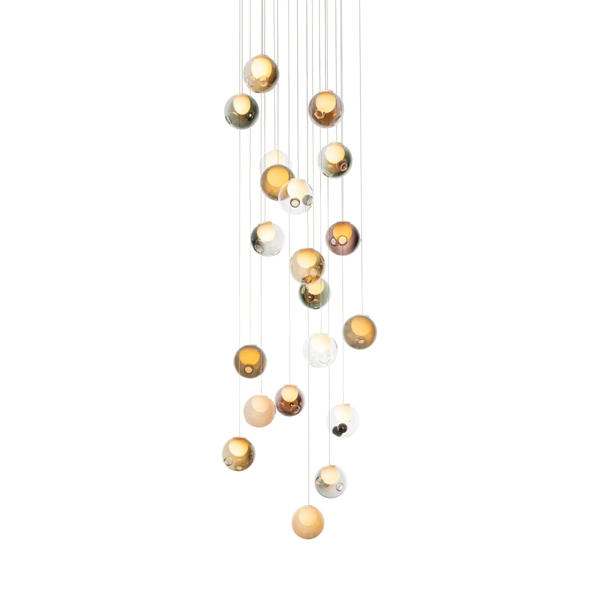 28 Single Glass Pendant Lamp – Glass detail 62