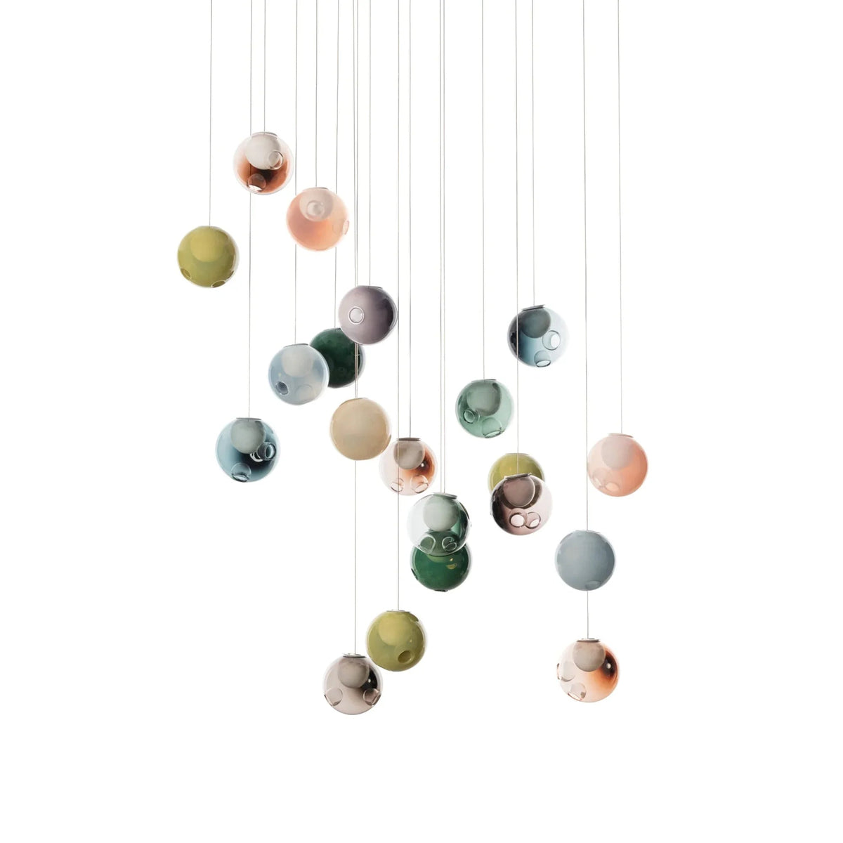28 Single Glass Pendant Lamp – Glass detail 65