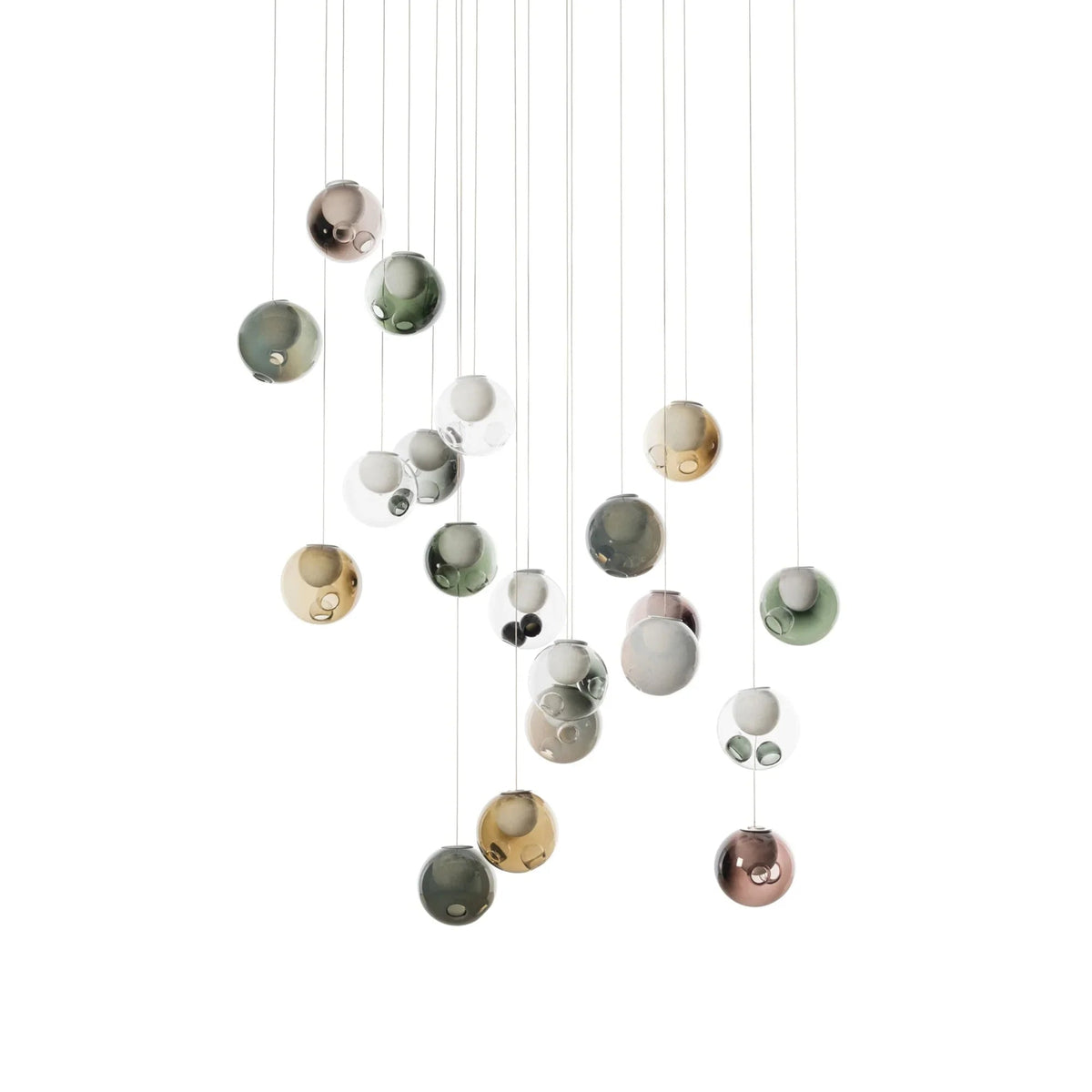 28 Single Glass Pendant Lamp – Glass detail 63