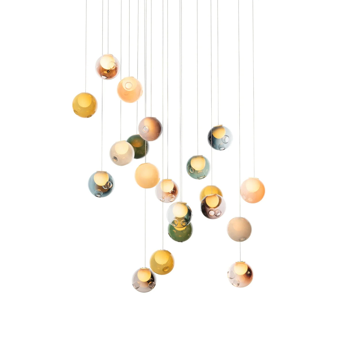 28 Single Glass Pendant Lamp – Glass detail 64