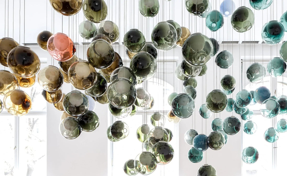 28 Single Glass Pendant Lamp – Glass detail 27