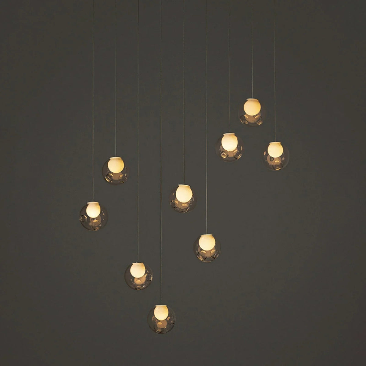 28 Single Glass Pendant Lamp – Glass detail 52