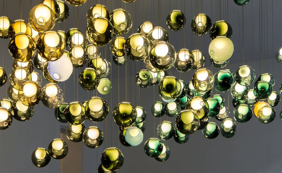 28 Single Glass Pendant Lamp – Glass detail 26