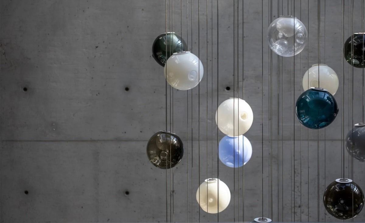 28 Single Glass Pendant Lamp – Glass detail 29