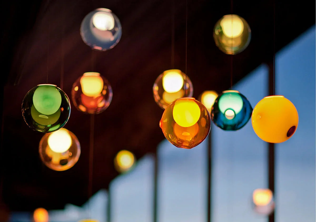 28 Single Glass Pendant Lamp – Glass detail 28
