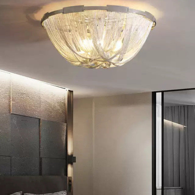 Chain Tassel Ceiling Light – detail 13