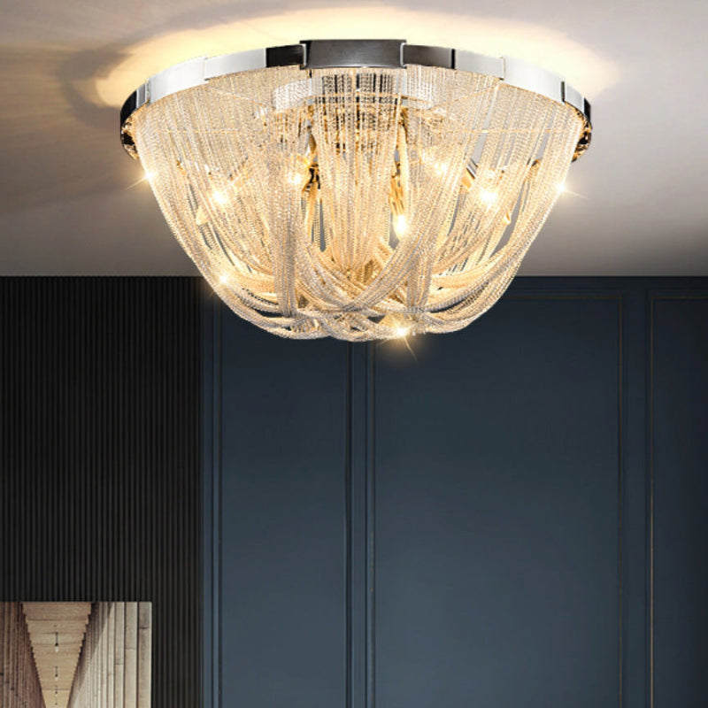 Chain Tassel Ceiling Light – detail 14