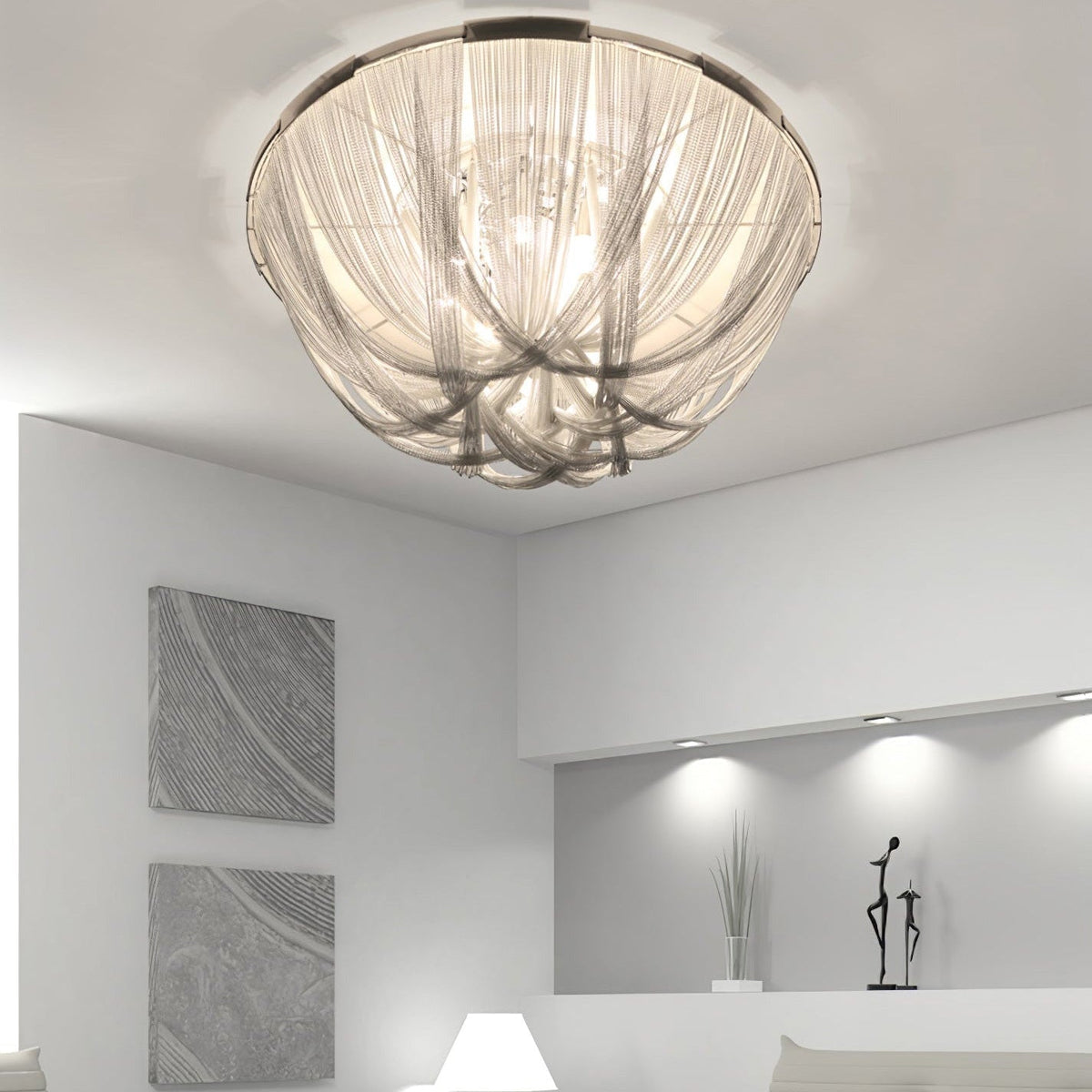 Chain Tassel Ceiling Light – detail 15