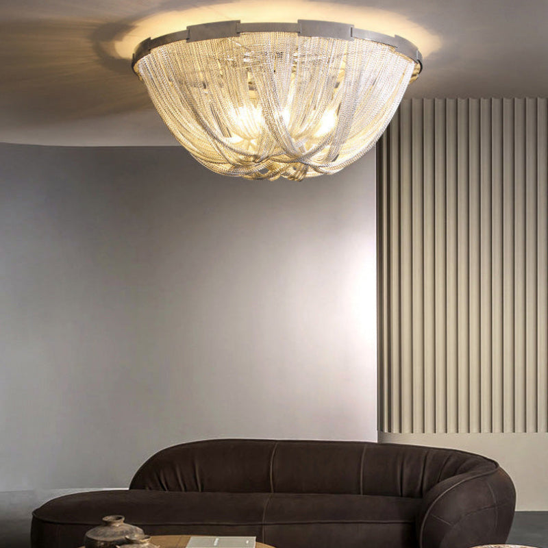 Chain Tassel Ceiling Light – detail 16