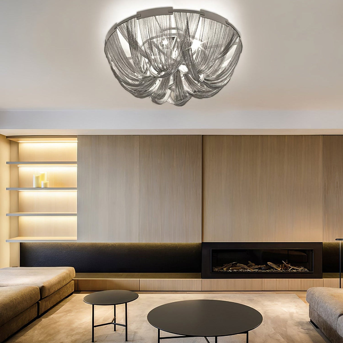 Chain Tassel Ceiling Light – detail 18