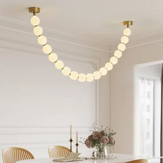 Pearl Necklace Chandelier