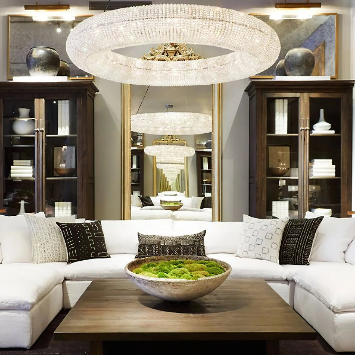 Crystal Smoked Chandelier – Crystal detail 10
