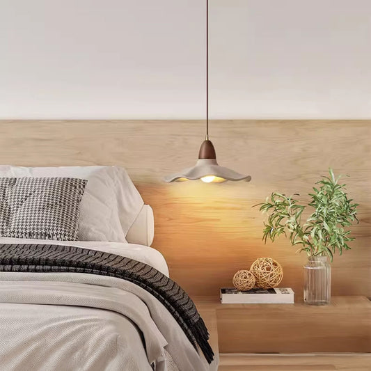 Modern Wavy Concrete Pendant Light