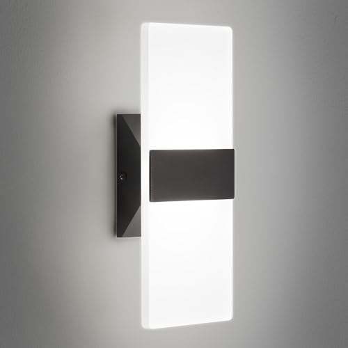 Modern LED Wall Sconce, Dimmable Indoor Wall Light, 5CCT 2700K-5000K Adjustable