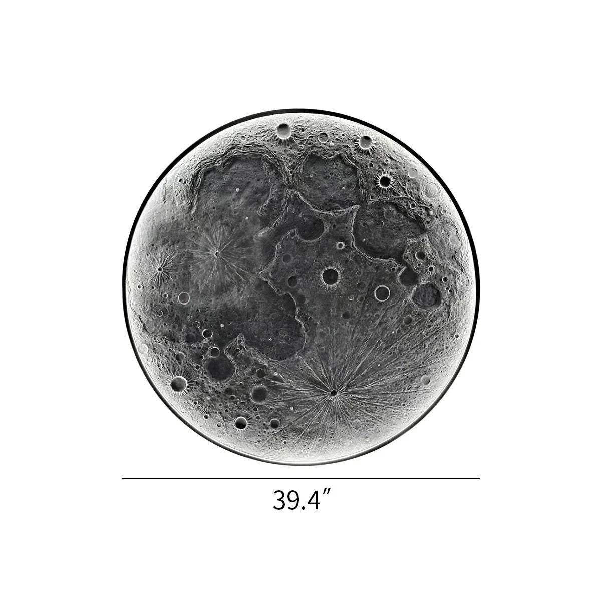 3D Relief Moon Decorative Wall Lamp – detail 18