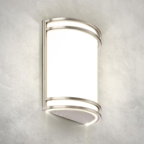 ndoor LED Wall Sconce Lights, Brushed Nickel 3000/4000/5000K ETL