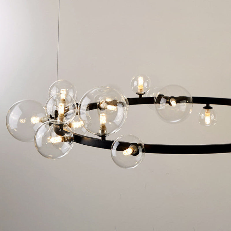 Circular Glass Bubble Chandelier – Glass detail 19