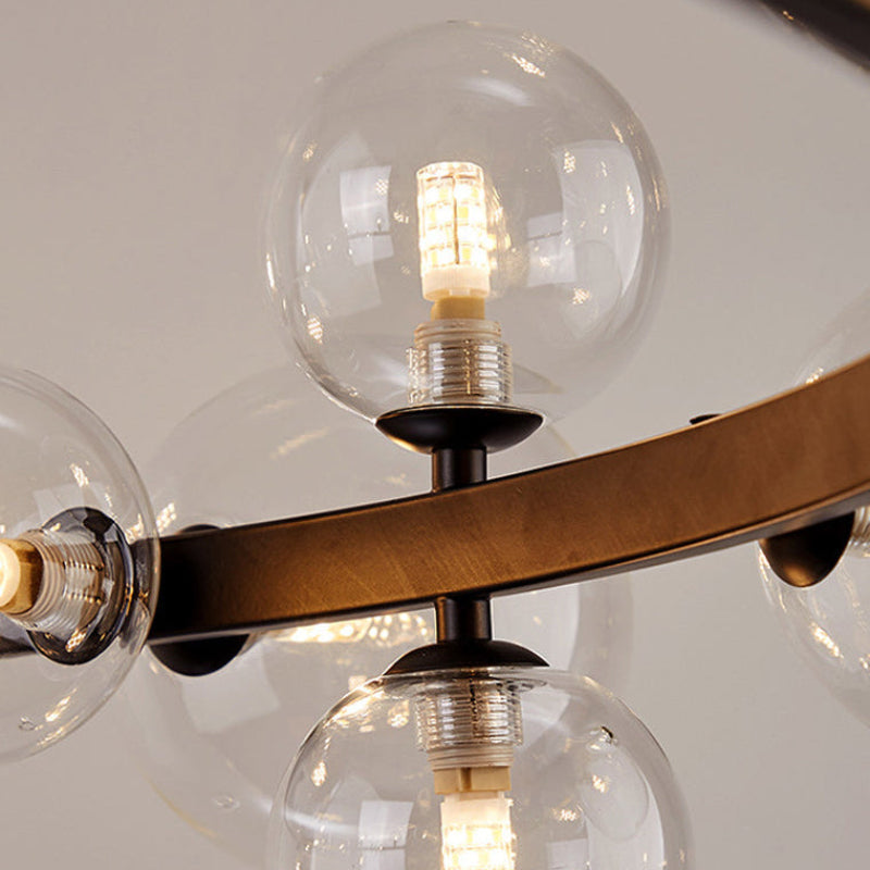 Circular Glass Bubble Chandelier – Glass detail 20