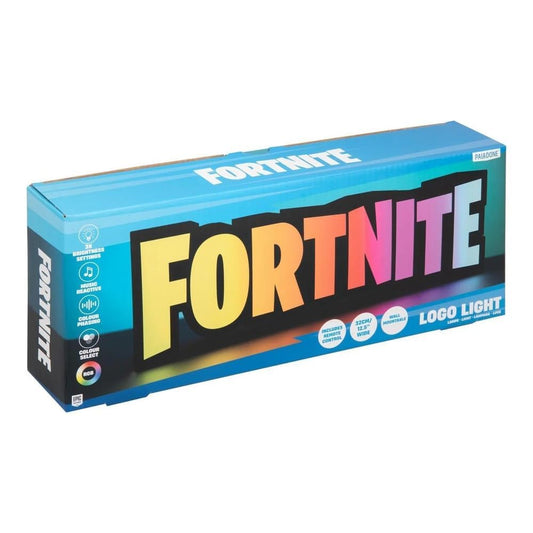 ortnite RGB Colour-Changing Logo Light – Officially Licensed Gaming Lamp with Remote