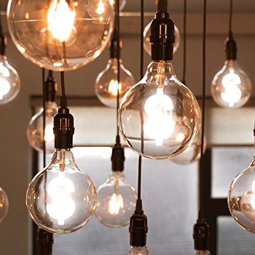 Plug in Hanging Light Kit, Retro Hanging Lights with Plug in Cord, E26 E27 Industrial