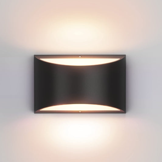 lack Modern LED Wall Sconce Indoor Wall Lights 1 Pack Hardwired Up and Down Wall Mount