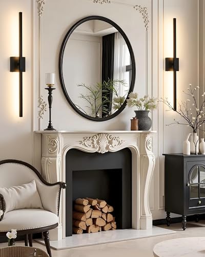 lack Battery Operated Wall Sconce with Remote Control 8000mAh
