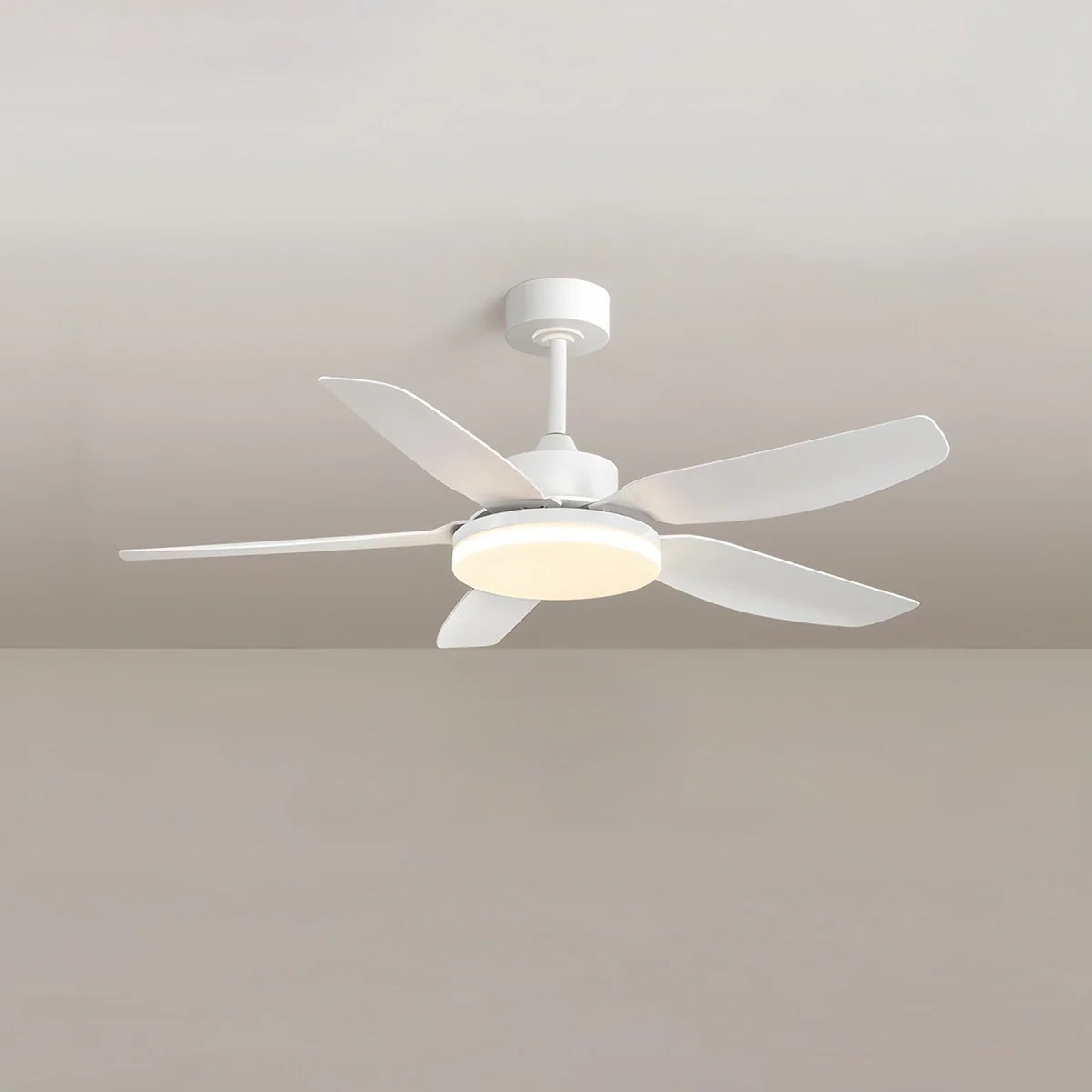 White Remote Control Ceiling Fan Light – detail 9
