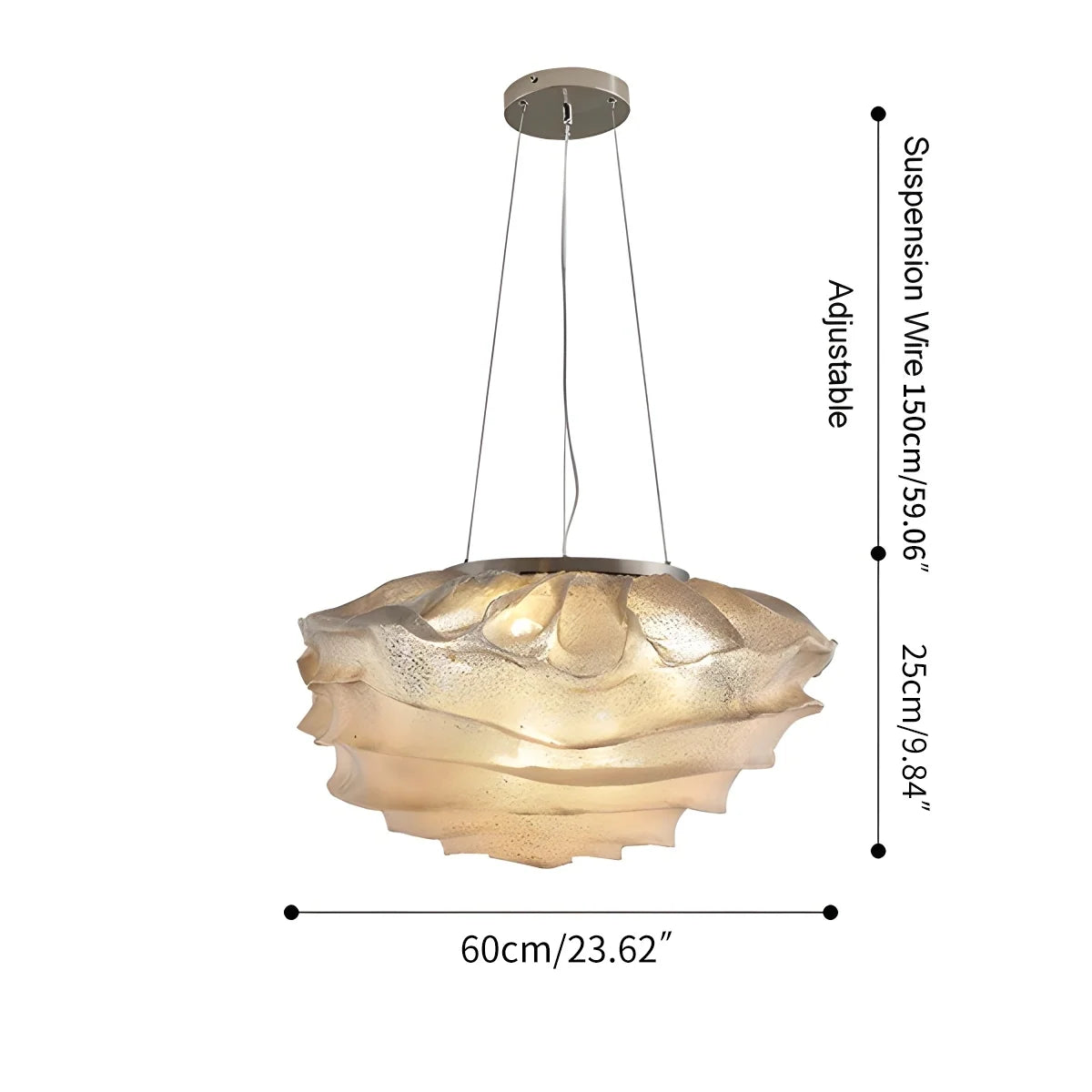 Cumulus Cloud Pendant Light for Modern Spaces – detail 4