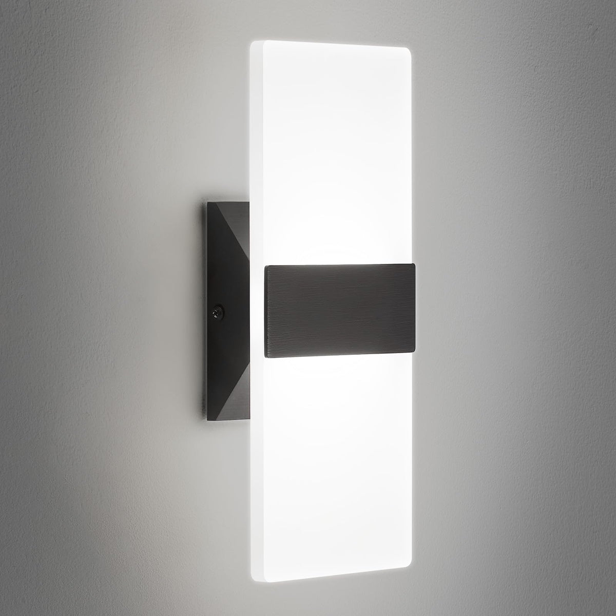 Modern LED Wall Sconce, Dimmable Indoor Wall Light, 5CCT 2700K-5000K Adjustable