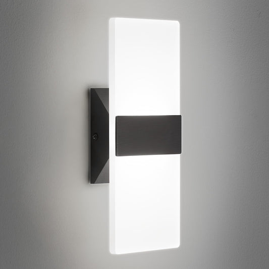 Modern LED Wall Sconce, Dimmable Indoor Wall Light, 5CCT 2700K-5000K Adjustable