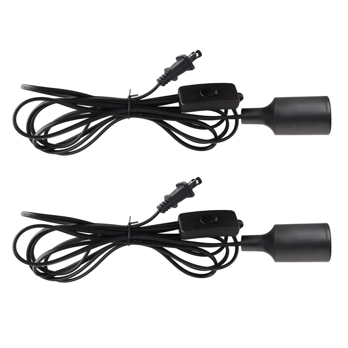 Plug in Hanging Light Kit, Retro Hanging Lights with Plug in Cord, E26 E27 Industrial