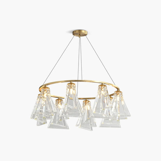 Modern Simple Crystal Chandelier for Living Room