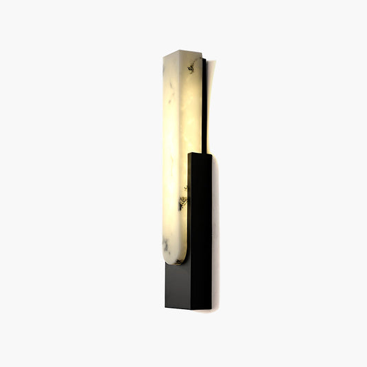 Chinese Style Alabaster Wall Lamp for Bedroom