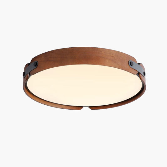 Nordic Wood Ceiling Light for Bedroom