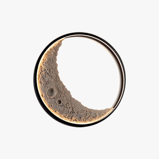 Crescent Moon Wall Sconce for Hallway