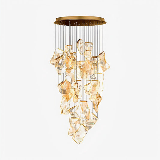 Large Art Chandelier for High Ceiling Living Room
