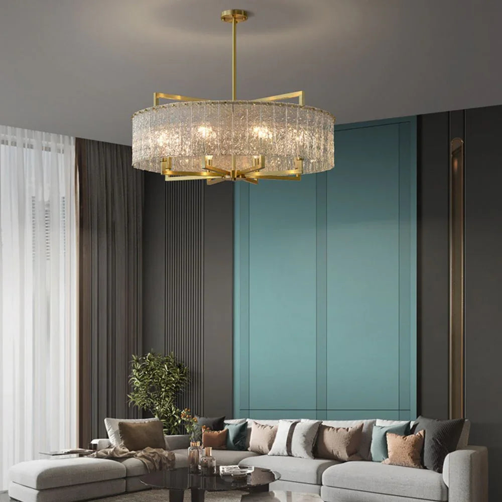 Round Crystal Chandelier – Crystal detail 6