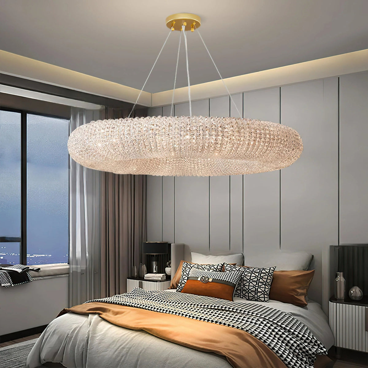 Crystal Smoked Chandelier – Crystal detail 16