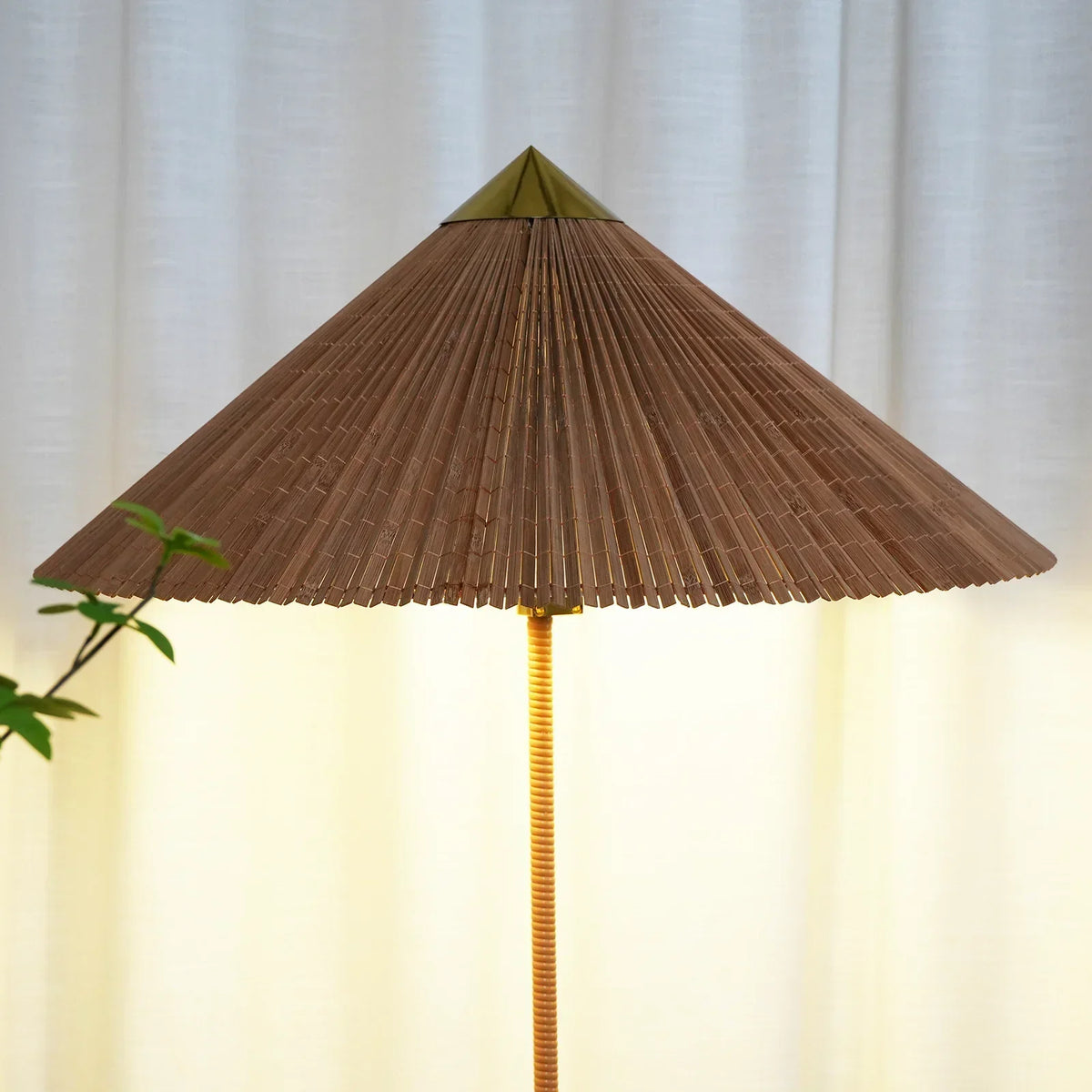 Marlowe Conical Shade Iron Floor Lamp – Iron detail 30