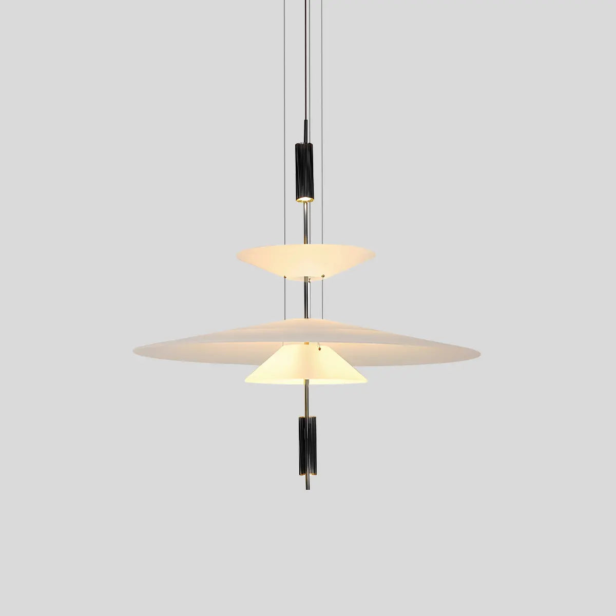 Layered Disc Iron Pendant Light for Dining Room – Iron detail 5